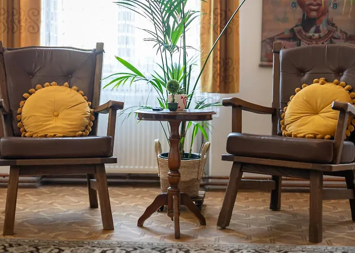 公寓 Boho Flat - 100m2 In Centrul Vechi - Self Check-in 布拉索夫