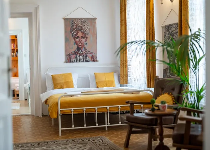 Boho Flat - 100m2 In Centrul Vechi - Self Check-in 公寓 *